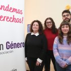 Equipo de la asociación In Género en León en una foto de archivo.