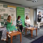 La consejera participó en un foro de mujeres rurales en Valladolid.