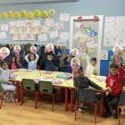 Alguno de los niños matriculados en el centro.