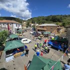 Muchos curiosos se acercaron a la localidad.