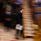 Pedro Sánchez durante el pleno extraordinario del miércoles en el Congreso.