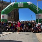 Momento de la salida de la Super Brevet Astúrica Augusta.