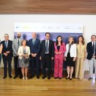 Las autoridades que asistieron a la inauguración del Cybersecurity Summer Bootcamp.