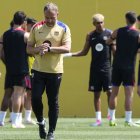 Hansi Flick inicia su segunda temporada al frente del banquillo del FC Barcelona.