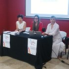 Gregoria Cavero, Laura Torralba y Encarnación Martín.