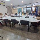 Un momento de la reunión celebrada ayer.