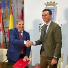 Firma del protocolo para Medina del Campo.