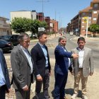 El consejero de Movilidad visitó Valencia de Don Juan.