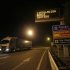 Apertura de la autopista AP66 en el peaje de La Magdalena. F. Otero Perandones.