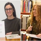 Las autoras premiadas por sus publicaciones.