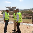 El ministro de Fomento, Óscar Puente, visita las obras de la Autovía del Duero, en los tramos entre Quintanilla de Arriba y Olivares de Duero y Tudela y Olivares