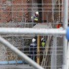 Operarios de la construcción.