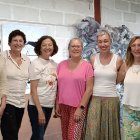 Artistas del colectivo Laborarte.