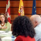 La consejera González Corral, durante el Consejo Regional Agrario.