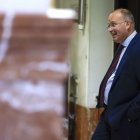 Miguel Tellado, secretario general del PP, en el Congreso.