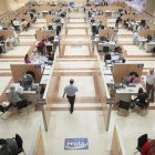 Imagen de archivo de la sede de la Agencia Tributaria en su sede de Guzmán el Bueno en Madrid.EFE / Miguel Osés.