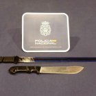 La Policía detiene a dos individuos por amenazas a los que intervienen un sable y un cuchillo.