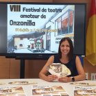 La concejala de Cultura de Onzonilla, Diana García.
