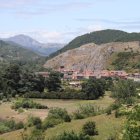 Vistas del pueblo Burón perteneciente al parque regional.