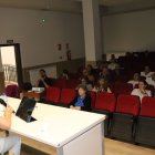 Primera de las ponencias ofrecidas por el profesor de clásicas, Federico Domínguez.