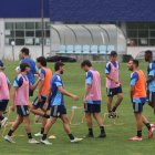 La Deportiva en una sesión de esta pretemporada.