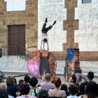 La actuación de la compañía granadina Vaivén cerró el festival.