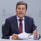 El consejero de Empleo y portavoz, Carlos Fernández Carriedo.