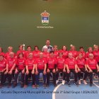Grupo de la tercera edad de la escuela muncipal de gimnasia.