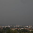 Así se veía este martes el cielo de León.