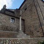 Colegiata de Santa María en Villafranca del Bierzo, uno de los monumentos emblemáticos del Camino de Santiago.