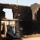 Imagen de los daños del fuego