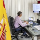 El presidente del Gobierno, Pedro Sánchez, preside por videoconferencia la reunión del Comité Estatal de Coordinación y Dirección del Plan Estatal de Emergencias (CECOD) para abordar la evolución de los incendios que asolan zonas del país como Galicia, Asturias, Castilla y León o Extremadura. EFE/Pool Moncloa -SOLO USO EDITORIAL/SOLO DISPONIBLE PARA ILUSTRAR LA NOTICIA QUE ACOMPAÑA (CRÉDITO OBL.