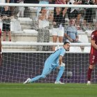 La Cultural encajó cinco goles frente al Burgos, un número elevado y definitivo.