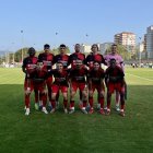 Once inicial de la Deportiva que se enfrentó al Racing Ferrol.