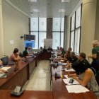 El Centro de Coordinación Operativa Integrado (Cecopi) reunido en la mañana de este domingo.