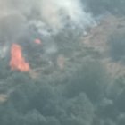 Imágenes del fuego procedente de Caín