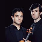 Alberto Reguera y Marc Piqué, hoy en el Monasterio.