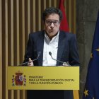 El ministro para la Transformación Digital y de la Función Pública, Óscar López.