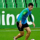 El agente del lateral izquierdo Saúl García negocia con la Cultural.