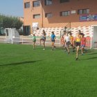 Un momento de uno de los entrenamientos.