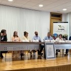 En un momento del acto de aniversario.