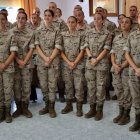 El grupo de alumnas de San Javier que serán compañeras de la princesa Leonor.