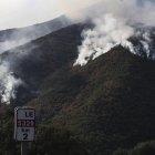 Incendios en Castilla y León esta semana, en el entorno del Parque Natural del Lago de Sanabria.