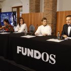 Elena Aguado, Andrea Méndez, Marta Sabugo y Raúl Fernández.