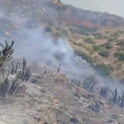 Incendio en Lubrín.