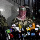 El portavoz realizó numerosos vídeos en informando sobre la postura del grupo palestino.