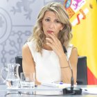 Archivo - La vicepresidenta segunda y ministra de Trabajo y Economía Social, Yolanda Díaz.