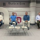 Óscar Díez, A. Fraguas, Juan Simón y Roberto Canuria.
