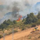 Uno de los últimos incendios en la provincia.