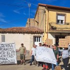 Concentración vecinal de apoyo al detenido en Olleros de Tera que apuñaló, presuntamente, a un hombre de 40 años